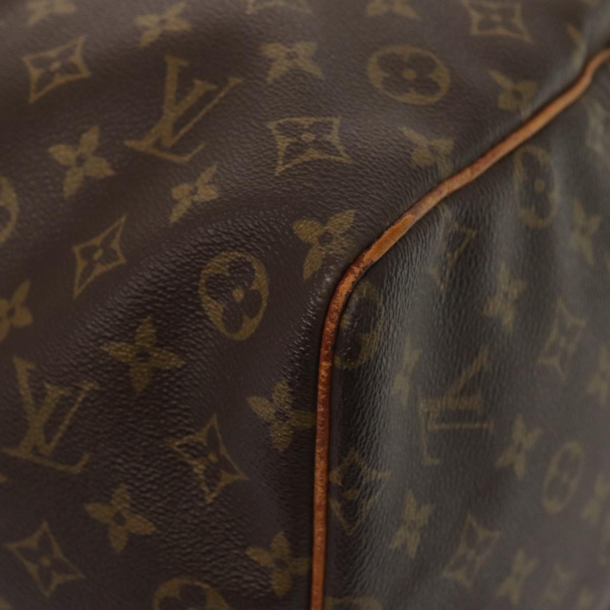 Louis Vuitton Keepall 60 Brown Canvas Travel Bag (Pre-Owned) Size ONE SIZE - 5 Thumbnail