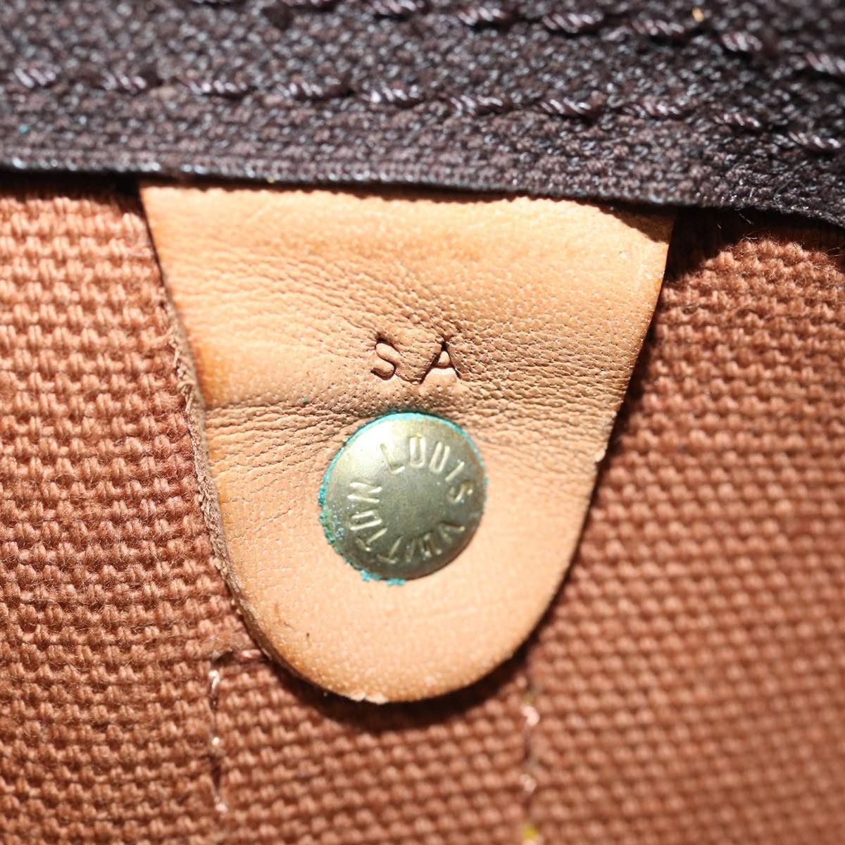 Louis Vuitton Keepall 60 Brown Canvas Travel Bag (Pre-Owned) Size ONE SIZE - 8 Thumbnail