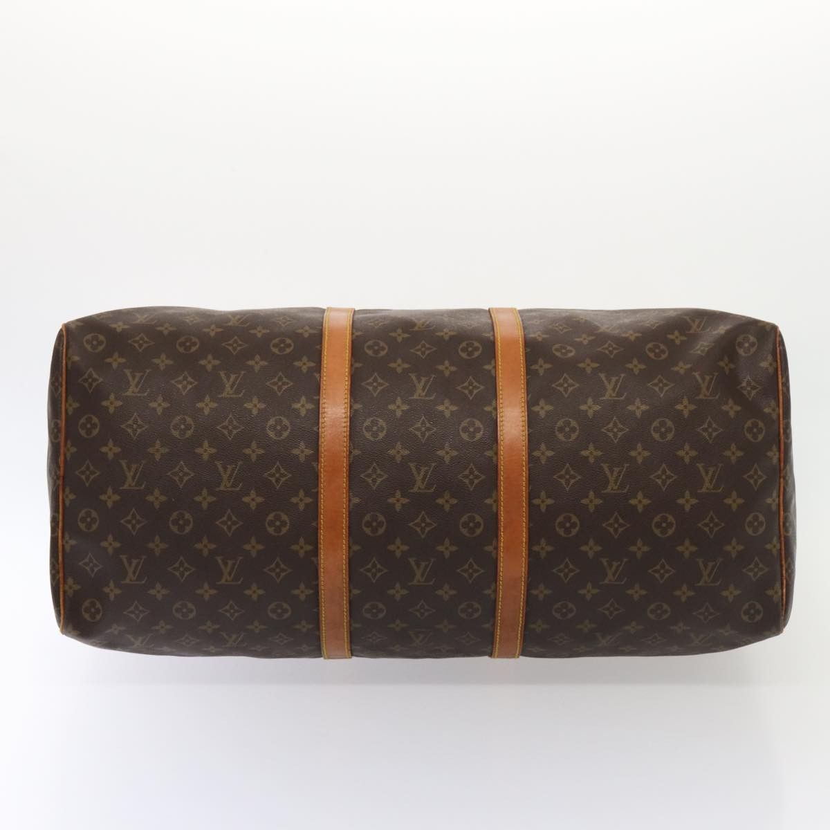 Louis Vuitton Keepall 60 Brown Canvas Travel Bag (Pre-Owned) Size ONE SIZE - 20 Thumbnail