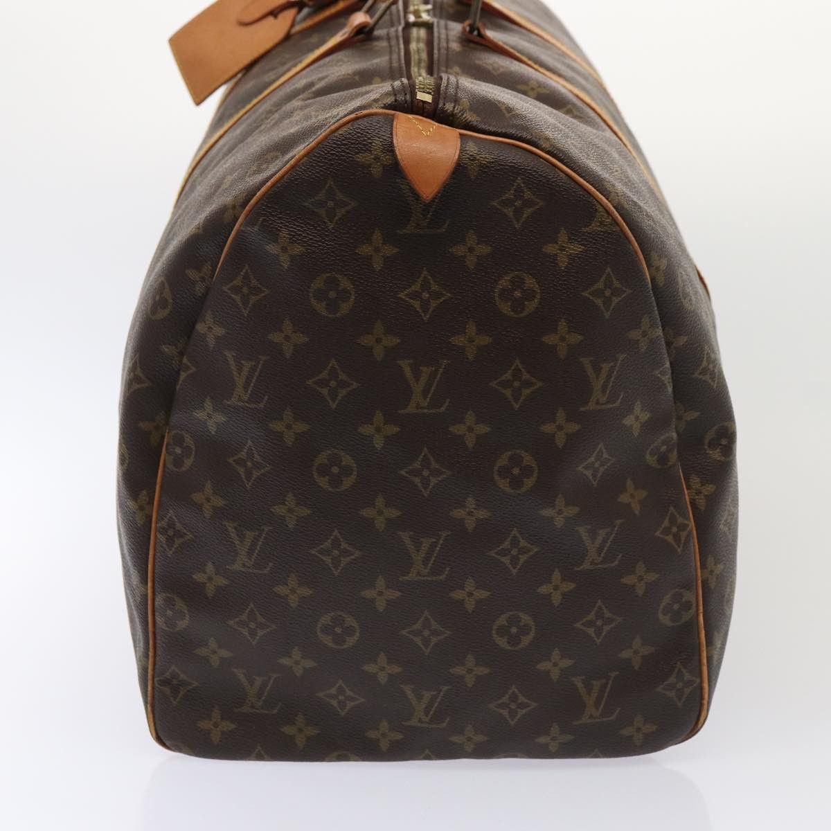 Louis Vuitton Keepall 60 Brown Canvas Travel Bag (Pre-Owned) Size ONE SIZE - 3 Thumbnail