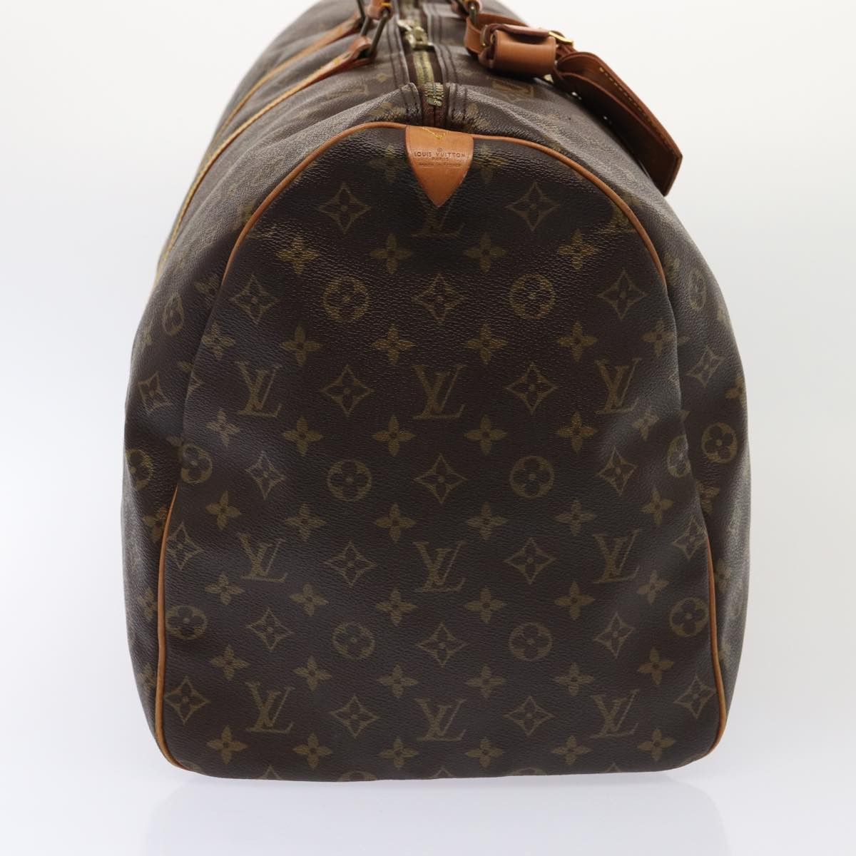 Louis Vuitton Keepall 60 Brown Canvas Travel Bag (Pre-Owned) Size ONE SIZE - 18 Thumbnail
