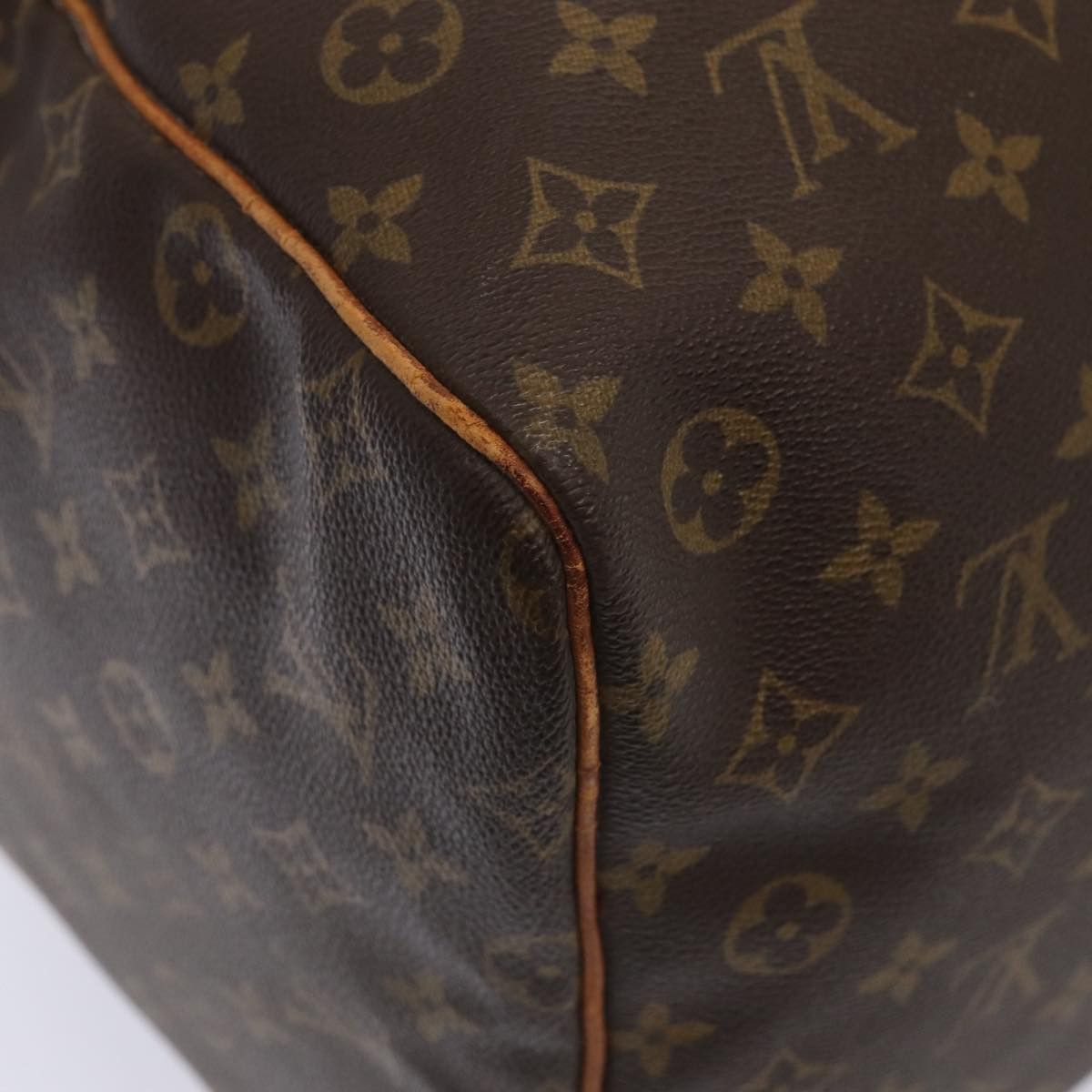 Louis Vuitton Keepall 60 Brown Canvas Travel Bag (Pre-Owned) Size ONE SIZE - 17 Thumbnail
