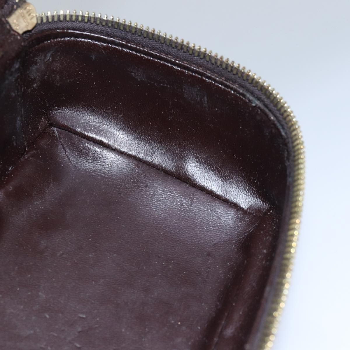 Gucci Vanity Brown Leather Clutch Bag (Pre-Owned) Size ONE SIZE - 18 Thumbnail