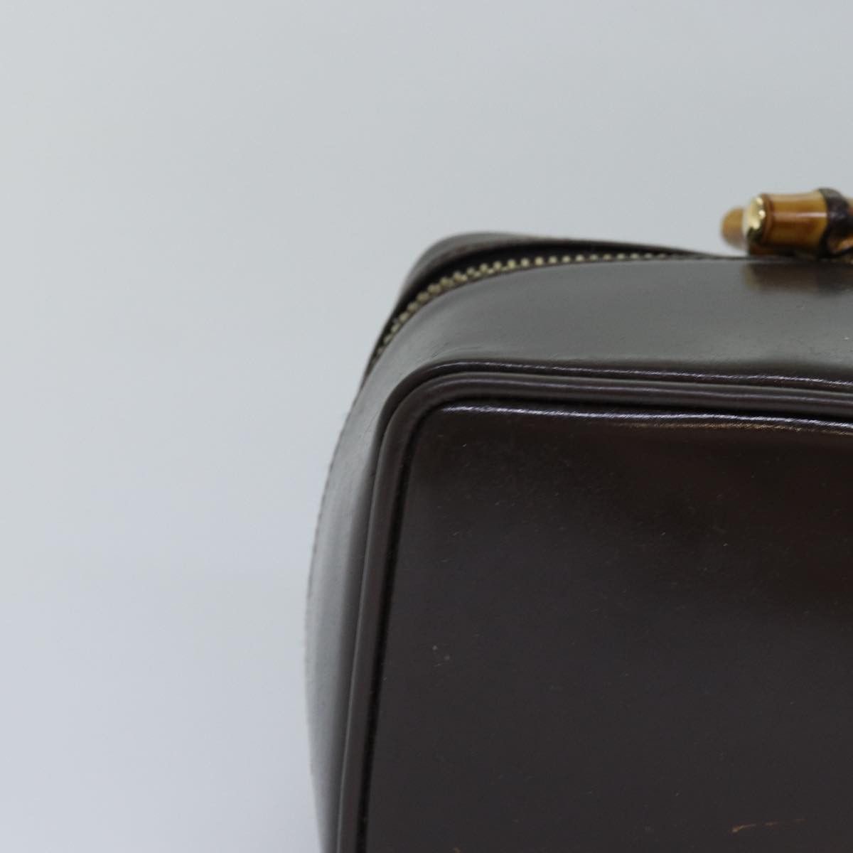 Gucci Vanity Brown Leather Clutch Bag (Pre-Owned) Size ONE SIZE - 13 Thumbnail