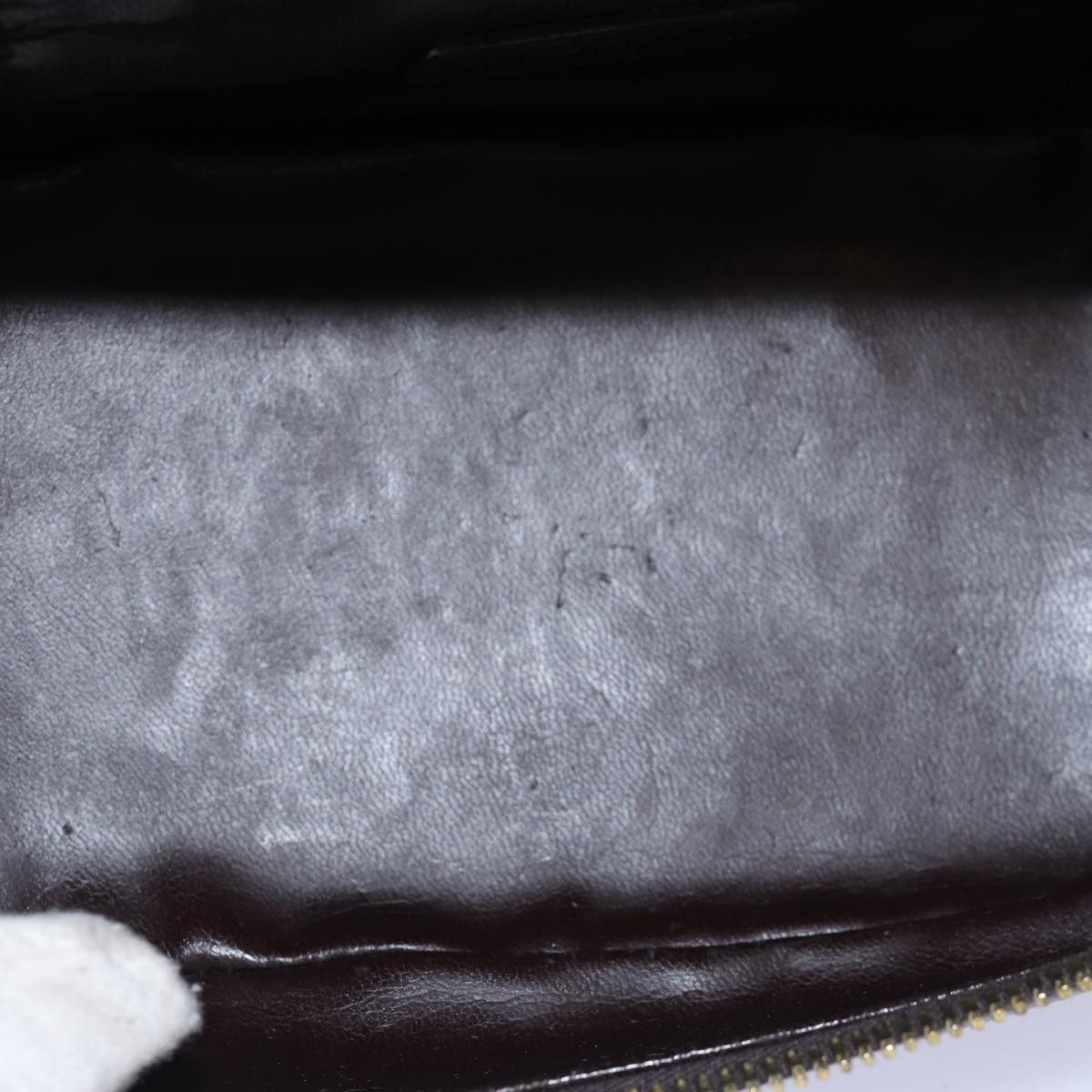 Gucci Vanity Brown Leather Clutch Bag (Pre-Owned) Size ONE SIZE - 5 Thumbnail