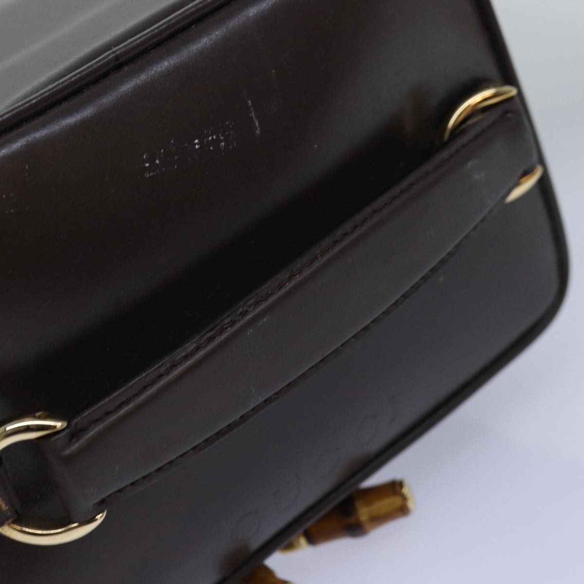 Gucci Vanity Brown Leather Clutch Bag (Pre-Owned) Size ONE SIZE - 11 Thumbnail