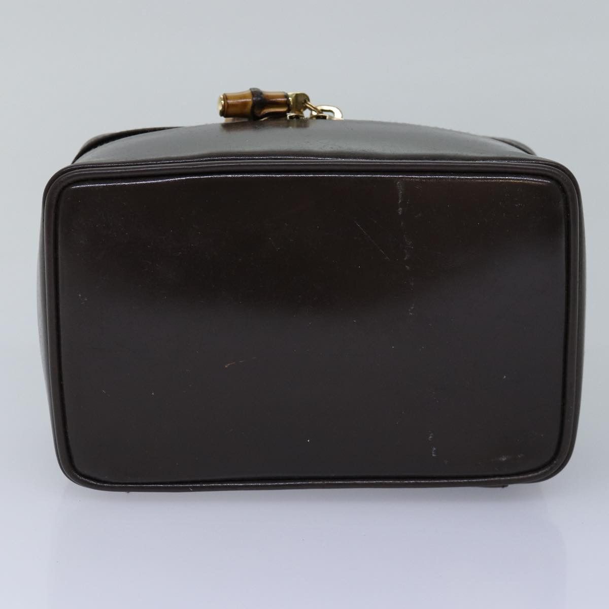 Gucci Vanity Brown Leather Clutch Bag (Pre-Owned) Size ONE SIZE - 3 Thumbnail