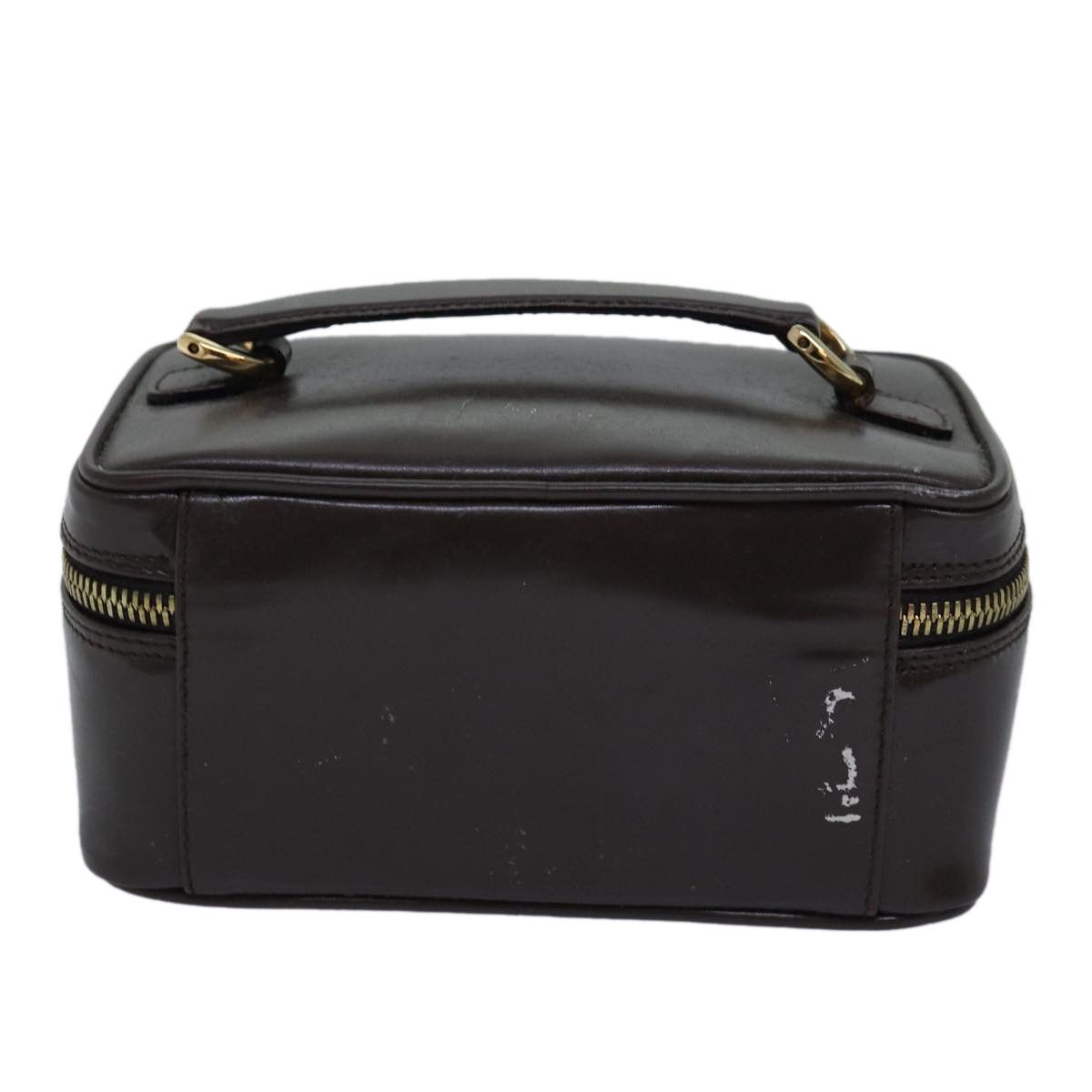 Gucci Vanity Brown Leather Clutch Bag (Pre-Owned) Size ONE SIZE - 2 Thumbnail