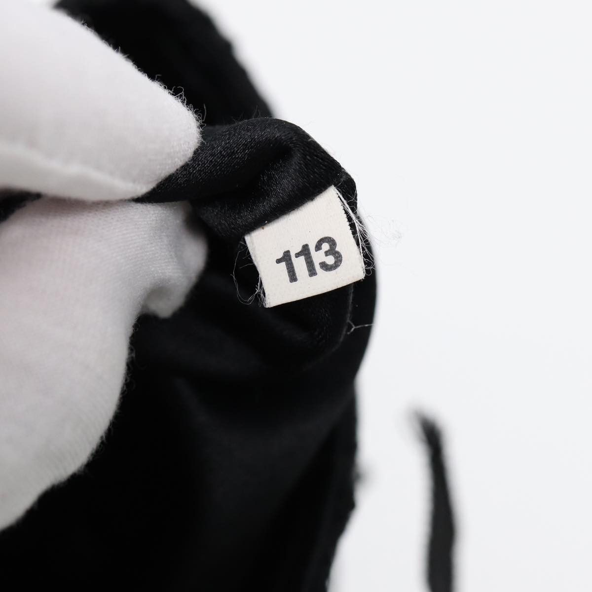 Prada Tessuto Black Silk Handbag (Pre-Owned) Size ONE SIZE - 8 Thumbnail
