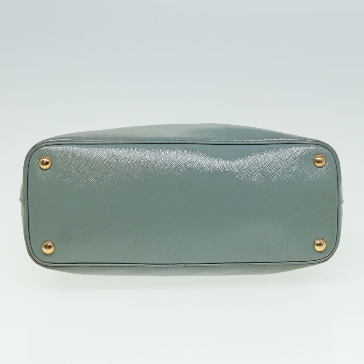 Prada Saffiano Blue Leather Handbag (Pre-Owned) Size ONE SIZE - 3 Thumbnail