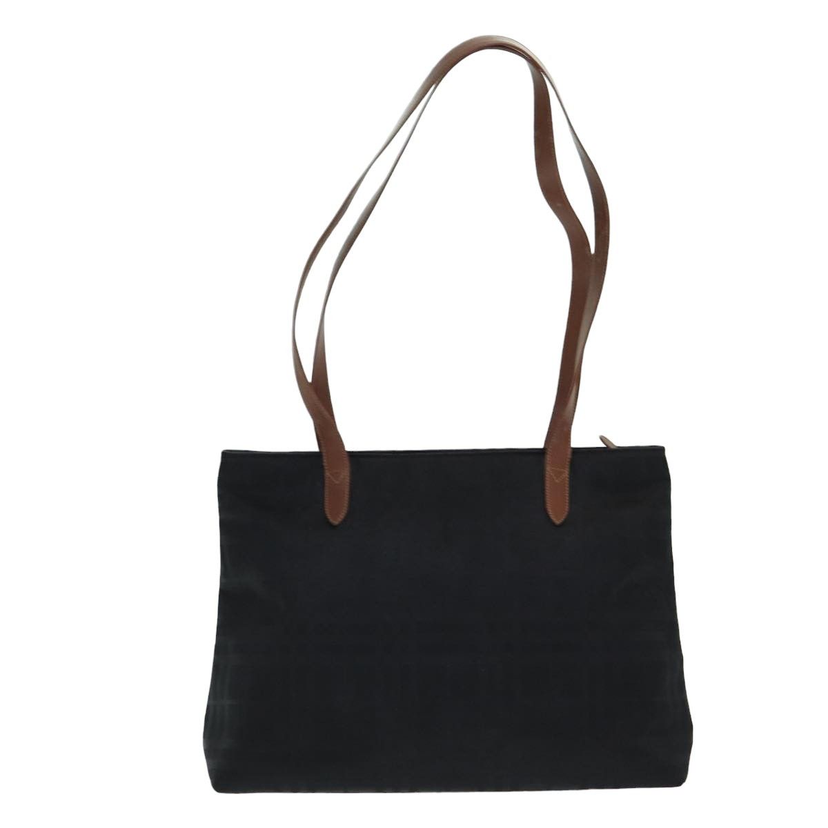 Burberry - Black Canvas Tote Bag (Pre-Owned) Size ONE SIZE - 2 Thumbnail