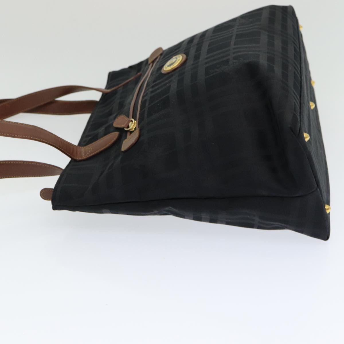 Burberry - Black Canvas Tote Bag (Pre-Owned) Size ONE SIZE - 11 Thumbnail