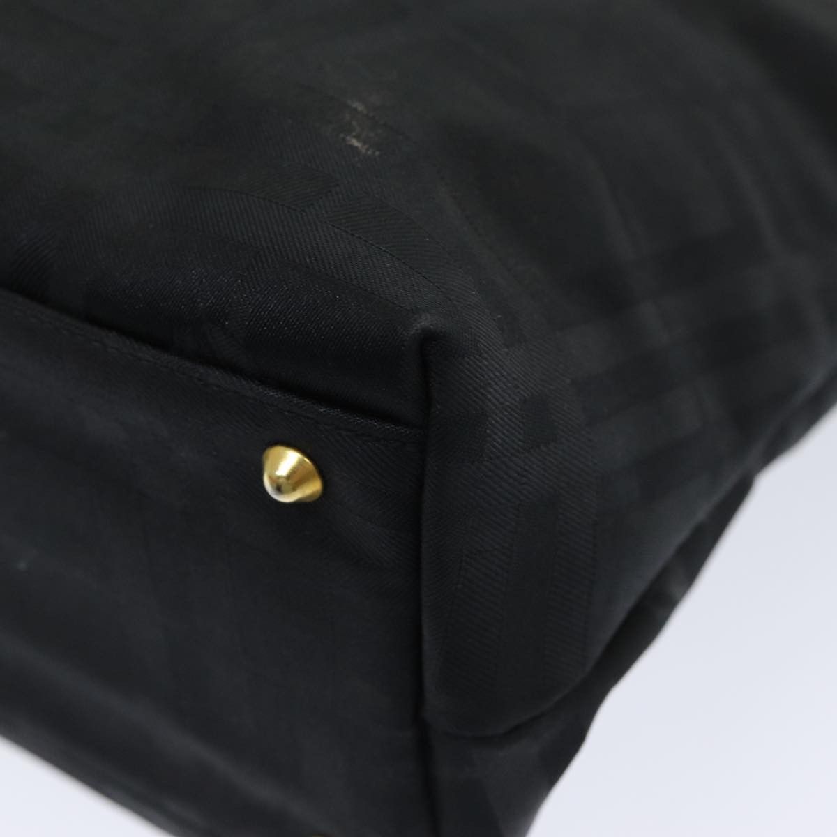 Burberry - Black Canvas Tote Bag (Pre-Owned) Size ONE SIZE - 16 Thumbnail