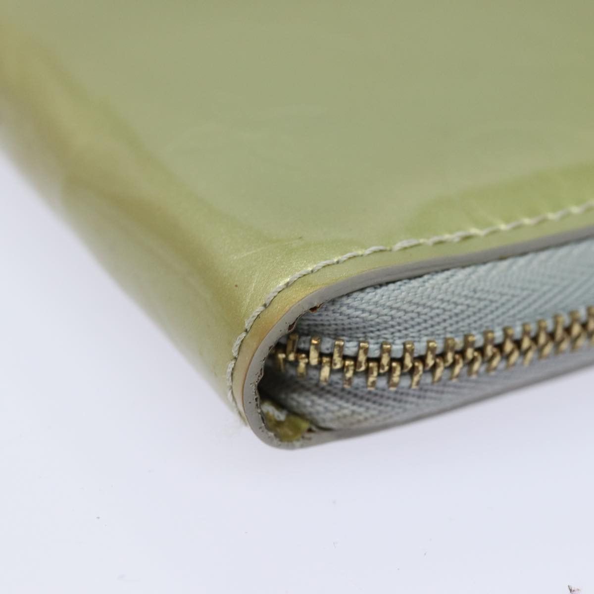 Louis Vuitton Eldridge Green Patent Leather Wallet (Pre-Owned) Size ONE SIZE - 13 Thumbnail