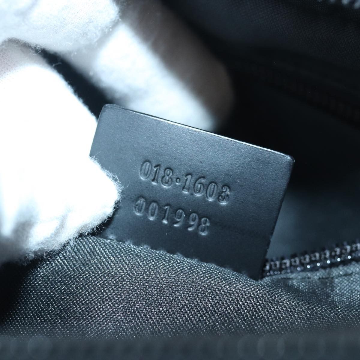 Gucci Gg Canvas Black Canvas Clutch Bag (Pre-Owned) Size ONE SIZE - 6 Thumbnail