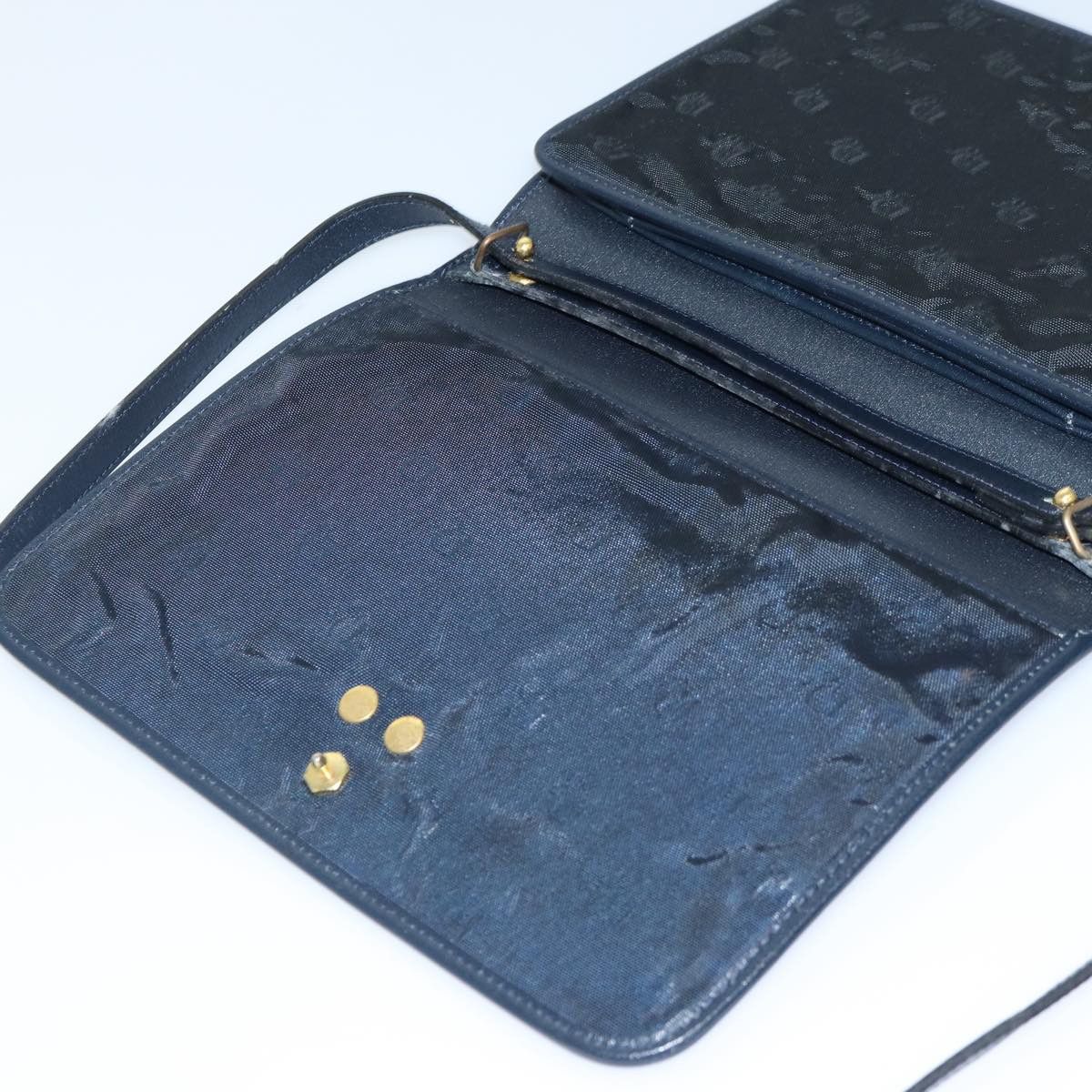 Dior Navy Leather Shoulder Bag (Pre-Owned) Size ONE SIZE - 20 Thumbnail