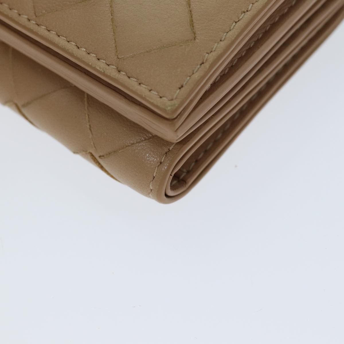 Bottega Veneta Intrecciato Beige Leather Wallet (Pre-Owned) Size ONE SIZE - 12 Thumbnail