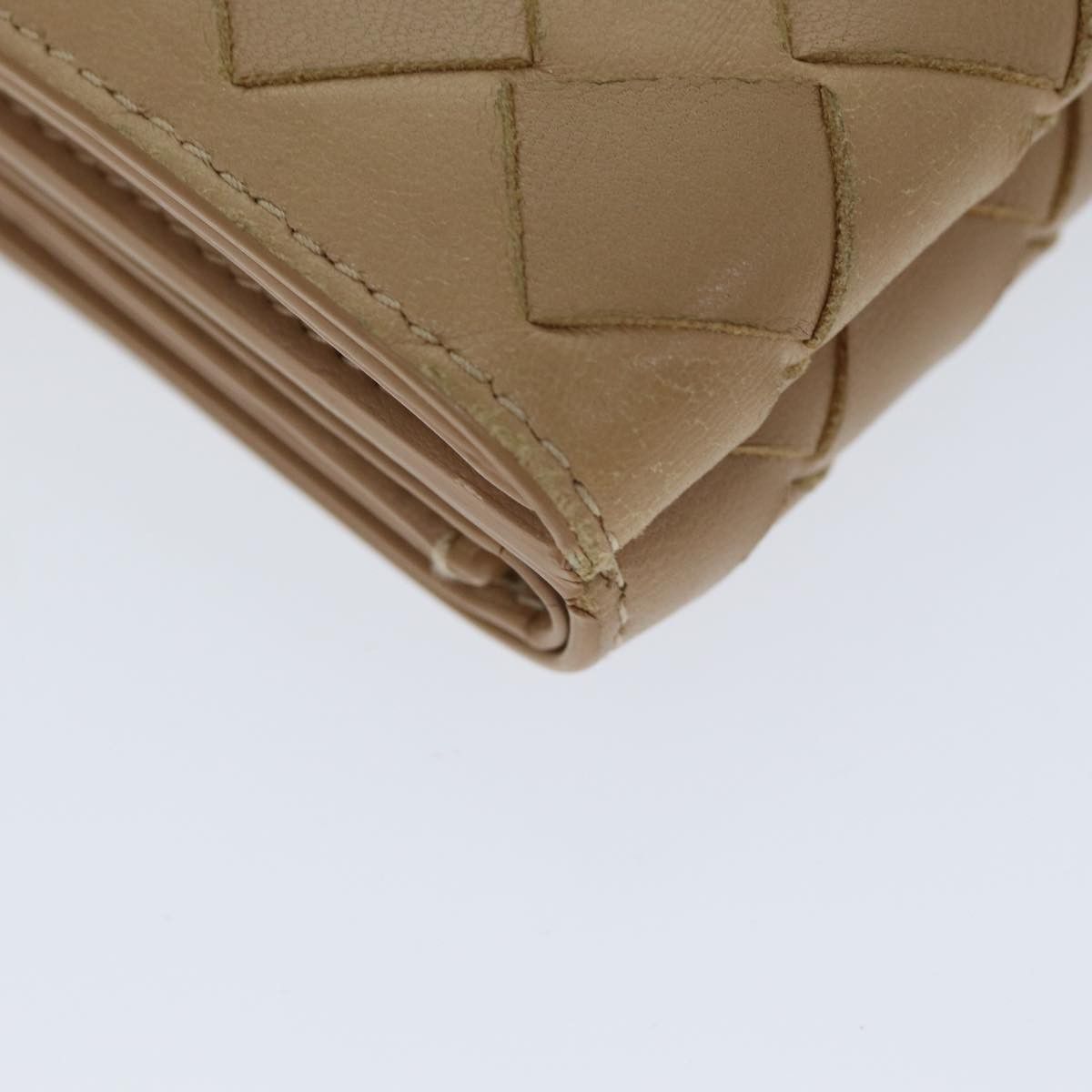 Bottega Veneta Intrecciato Beige Leather Wallet (Pre-Owned) Size ONE SIZE - 13 Thumbnail