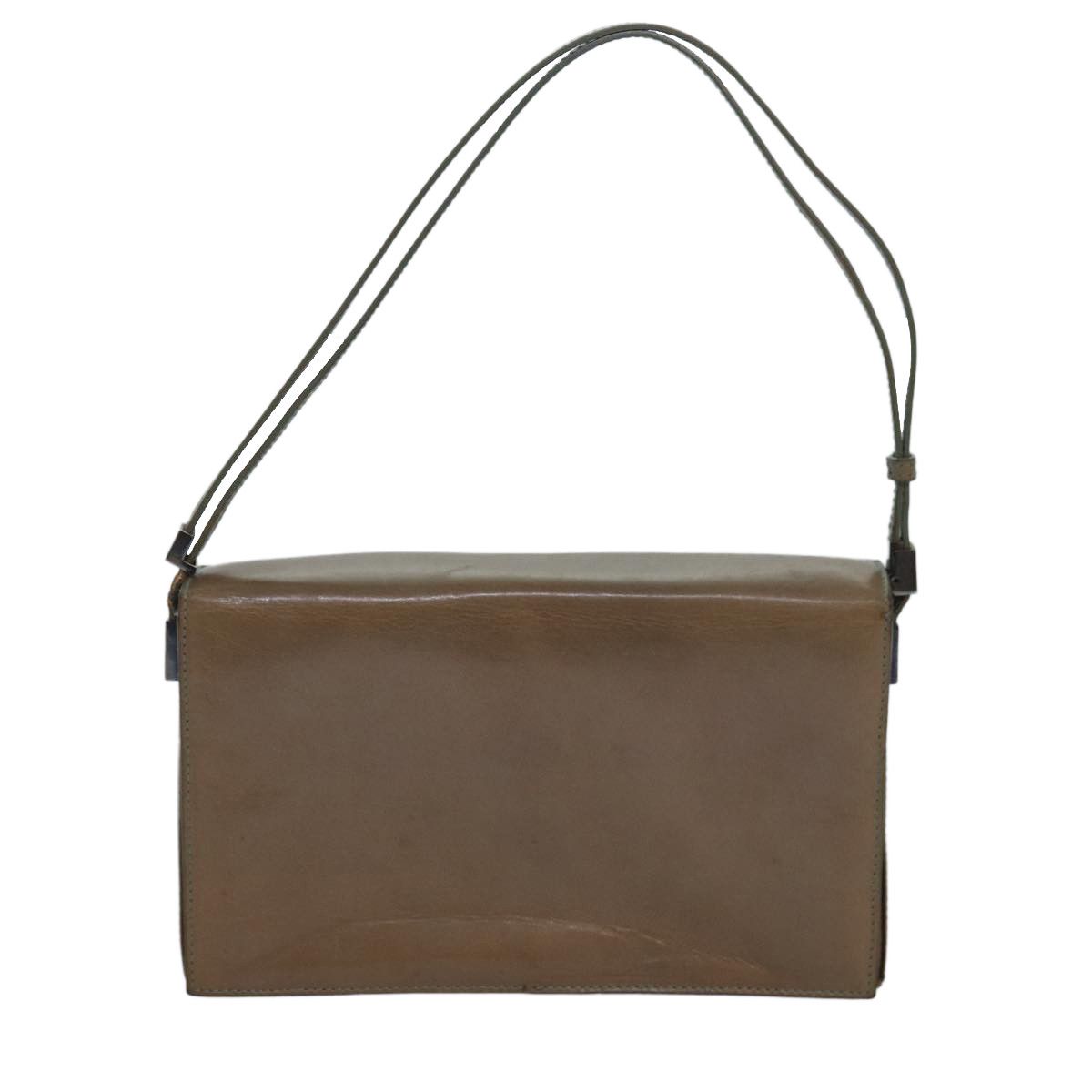 Gucci Brown Leather Handbag (Pre-Owned) Size ONE SIZE - 2 Thumbnail