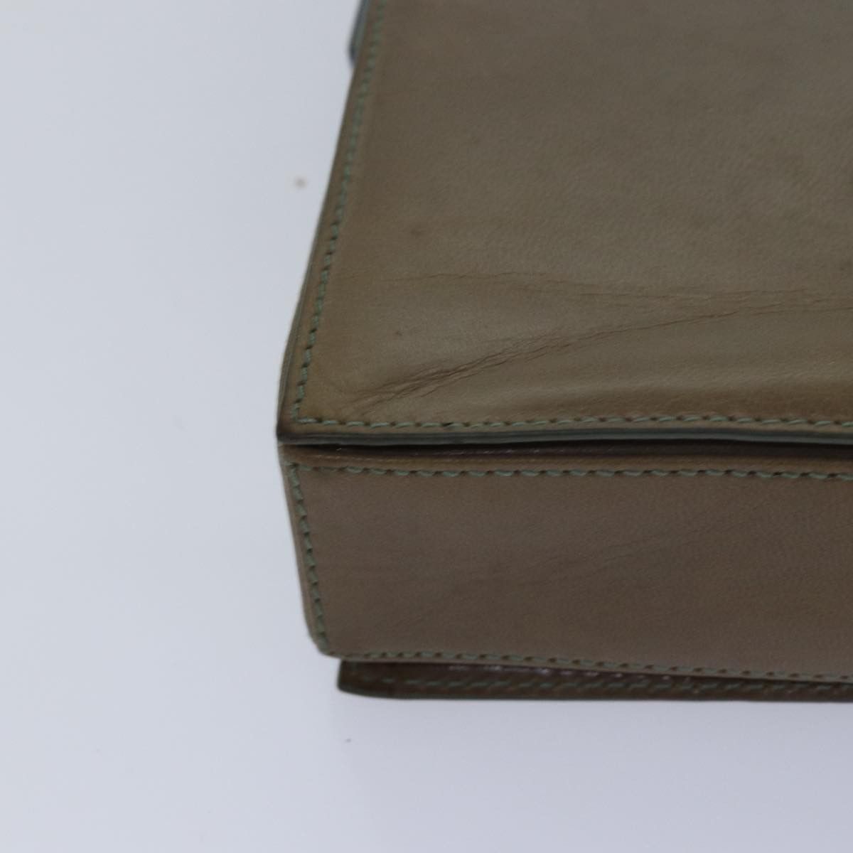 Gucci Brown Leather Handbag (Pre-Owned) Size ONE SIZE - 19 Thumbnail