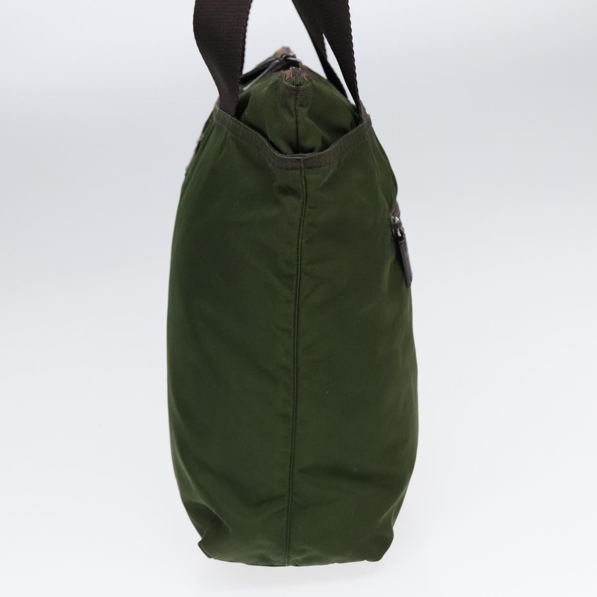 Prada Tessuto Green Synthetic Tote Bag (Pre-Owned) Size ONE SIZE - 10 Thumbnail