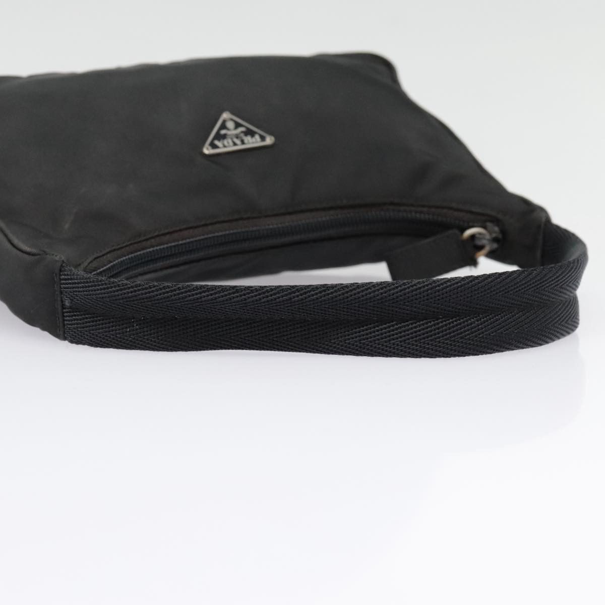 Prada Re-Nylon Black Synthetic Handbag (Pre-Owned) Size ONE SIZE - 7 Thumbnail