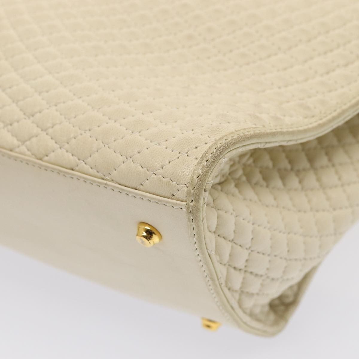 Bally Beige Leather Handbag (Pre-Owned) Size ONE SIZE - 14 Thumbnail
