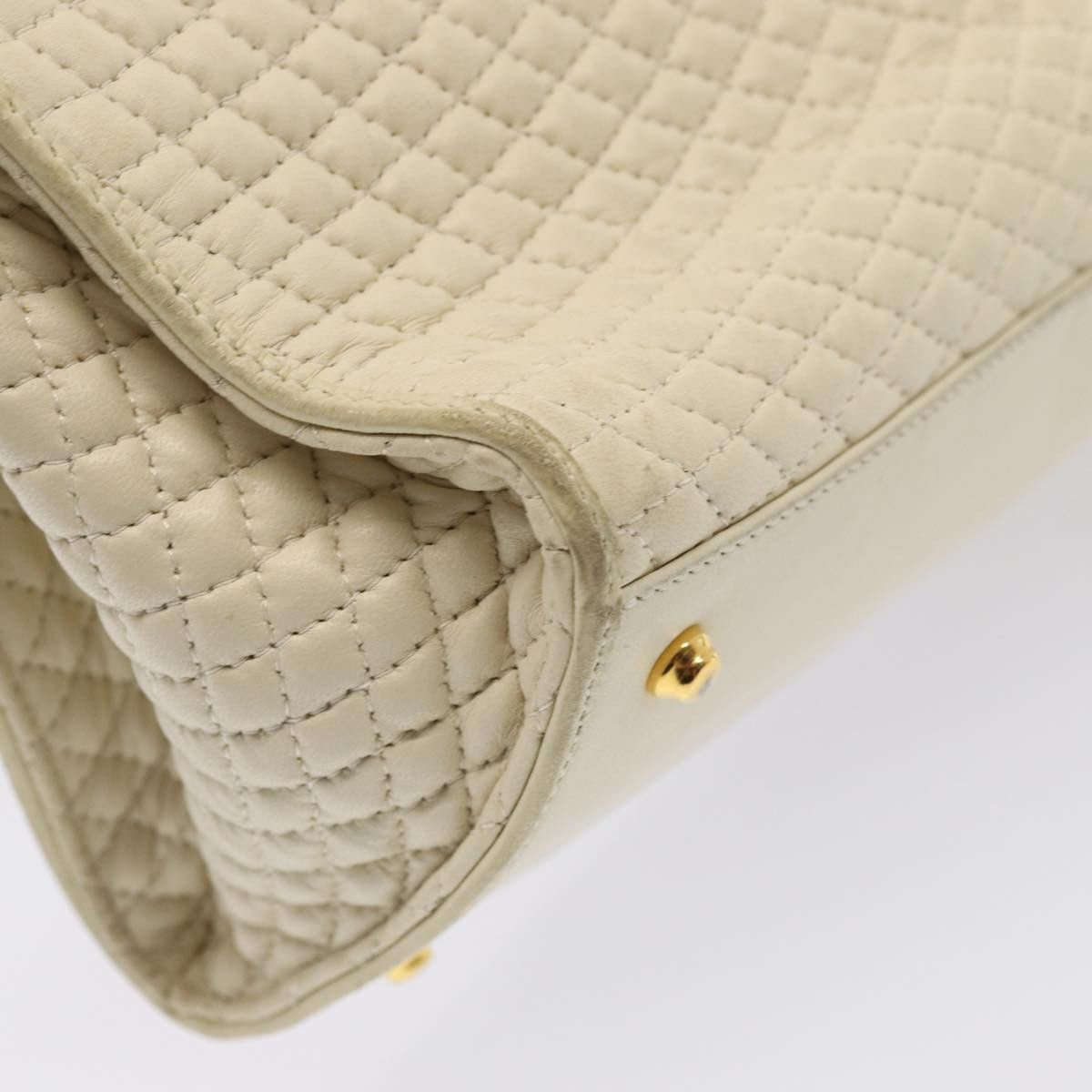 Bally Beige Leather Handbag (Pre-Owned) Size ONE SIZE - 17 Thumbnail