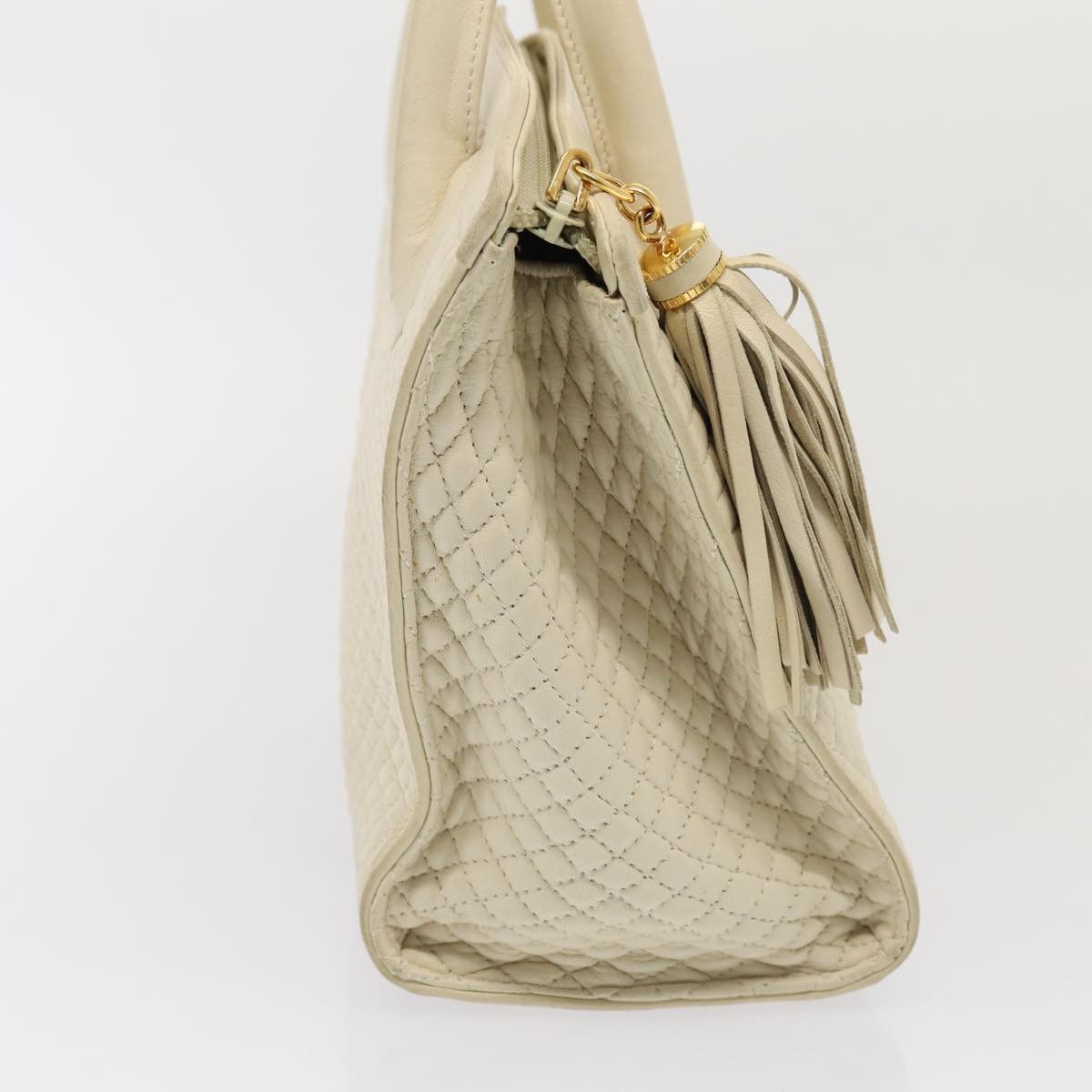Bally Beige Leather Handbag (Pre-Owned) Size ONE SIZE - 10 Thumbnail