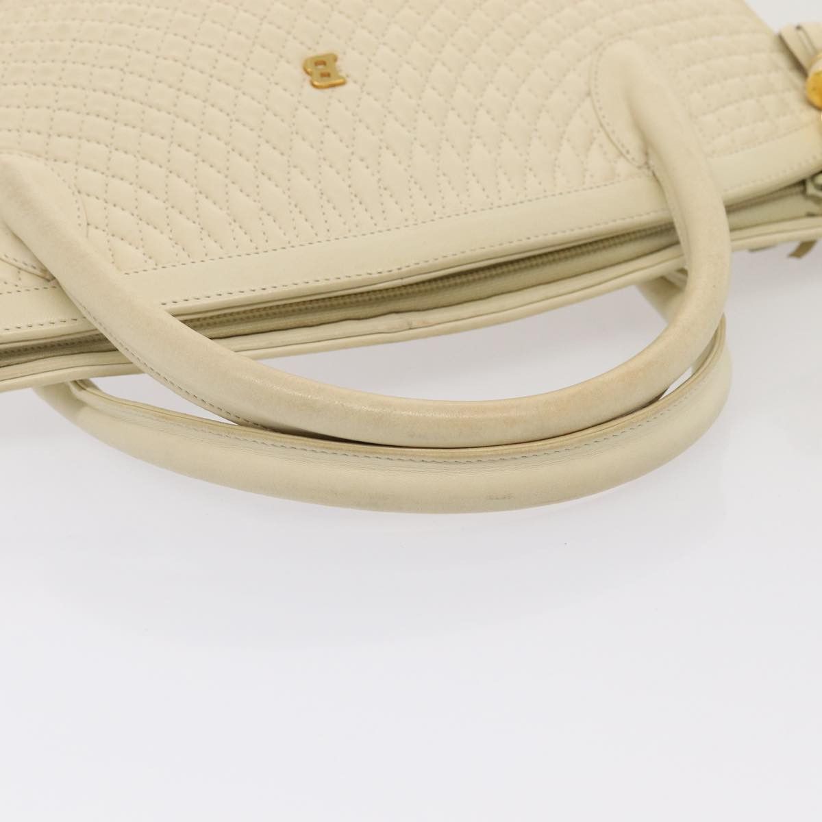 Bally Beige Leather Handbag (Pre-Owned) Size ONE SIZE - 11 Thumbnail