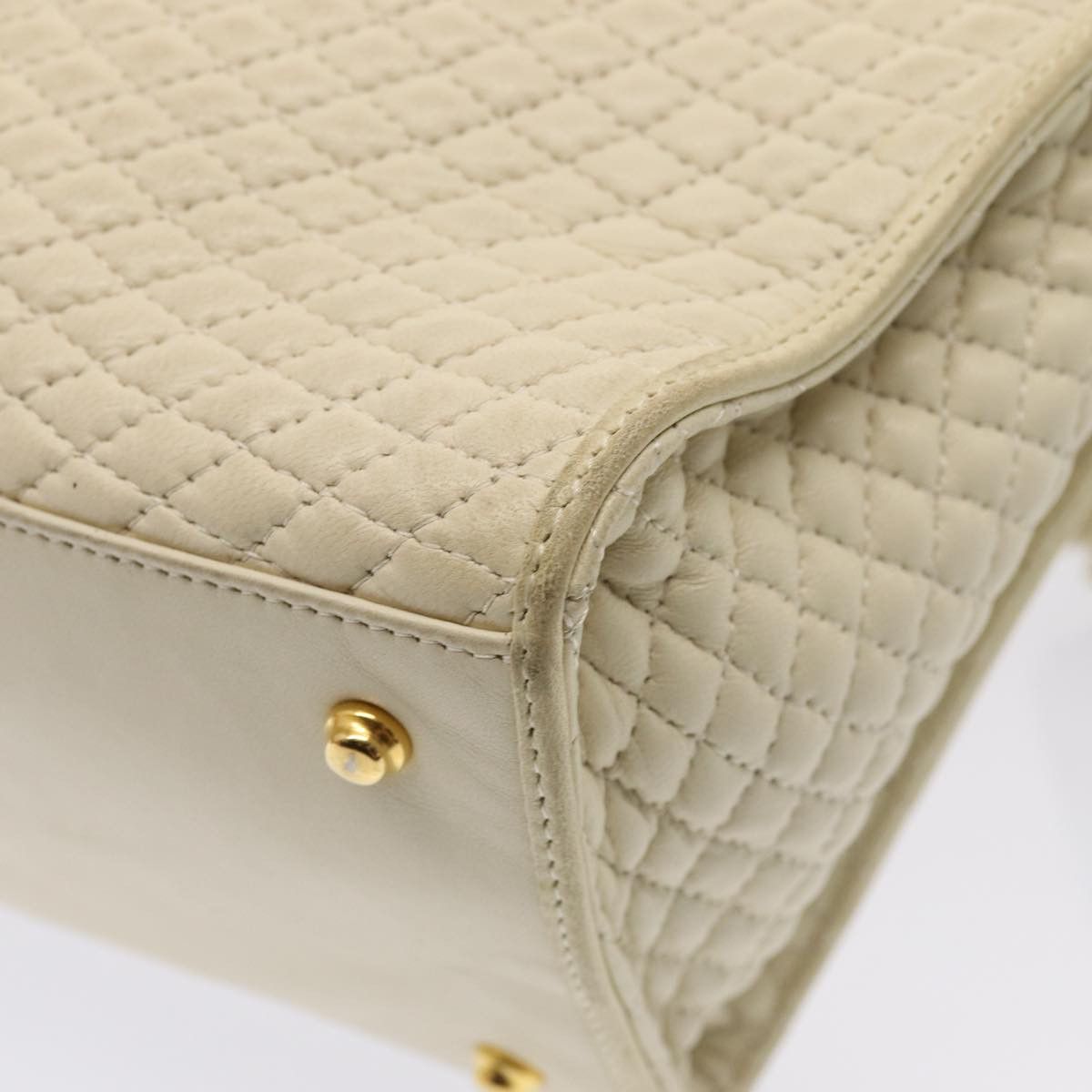Bally Beige Leather Handbag (Pre-Owned) Size ONE SIZE - 16 Thumbnail