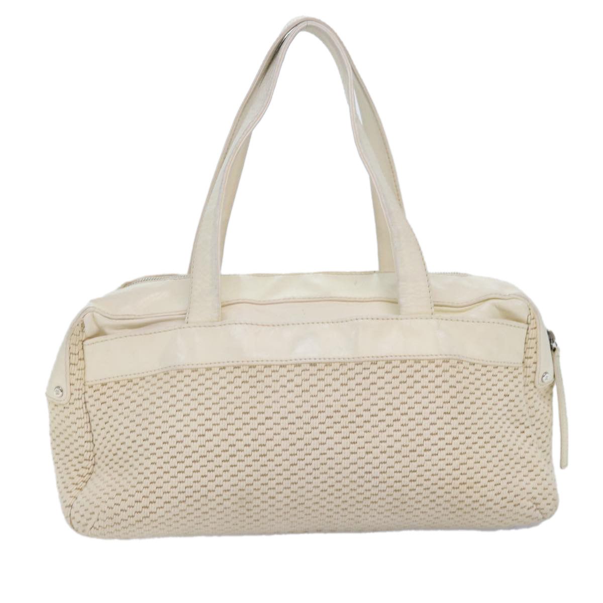 Chanel Beige Canvas Handbag (Pre-Owned) Size ONE SIZE - 2 Thumbnail