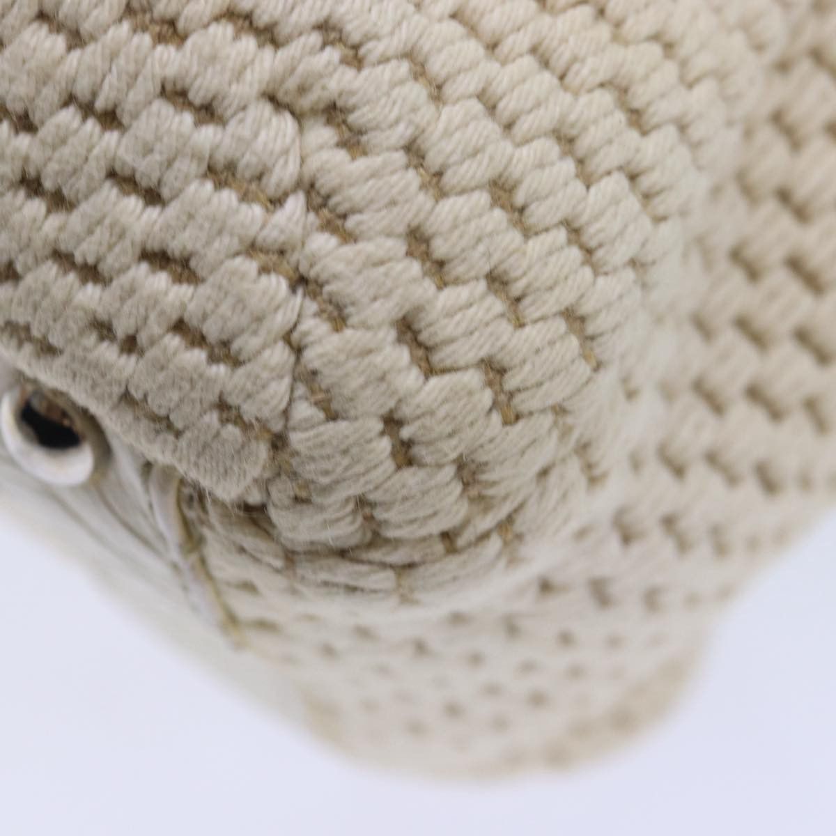 Chanel Beige Canvas Handbag (Pre-Owned) Size ONE SIZE - 17 Thumbnail