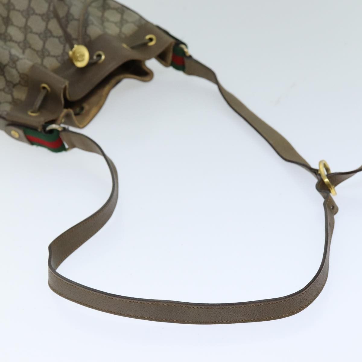Gucci Gg Canvas Beige Canvas Shoulder Bag (Pre-Owned) Size ONE SIZE - 8 Thumbnail