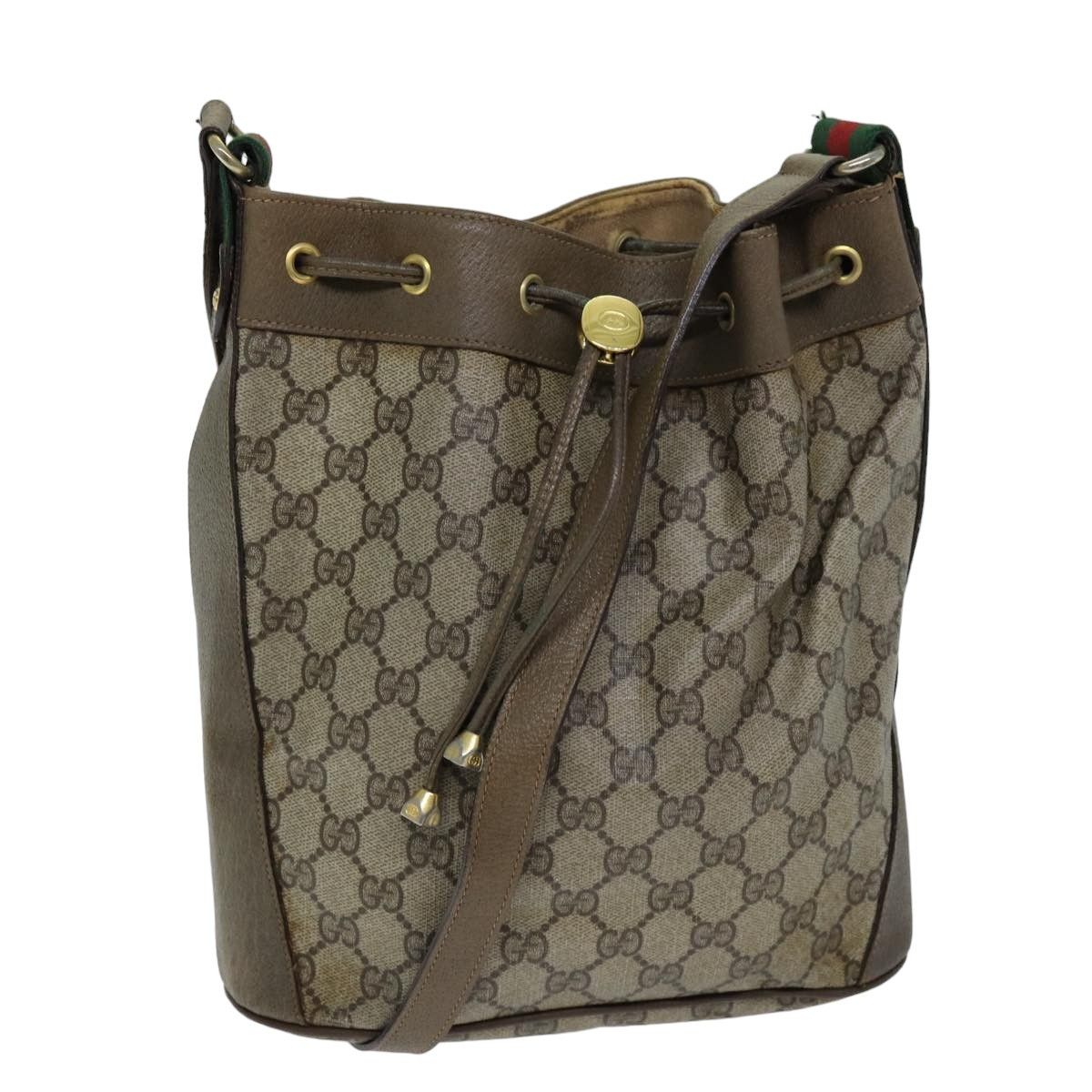 Gucci Gg Canvas Beige Canvas Shoulder Bag (Pre-Owned) Size ONE SIZE - 14 Thumbnail