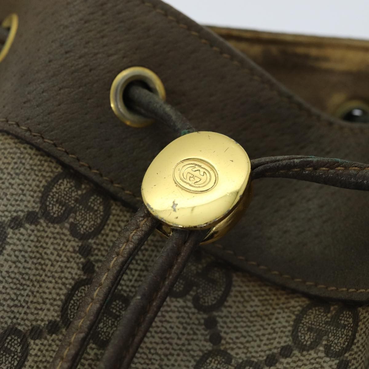 Gucci Gg Canvas Beige Canvas Shoulder Bag (Pre-Owned) Size ONE SIZE - 18 Thumbnail