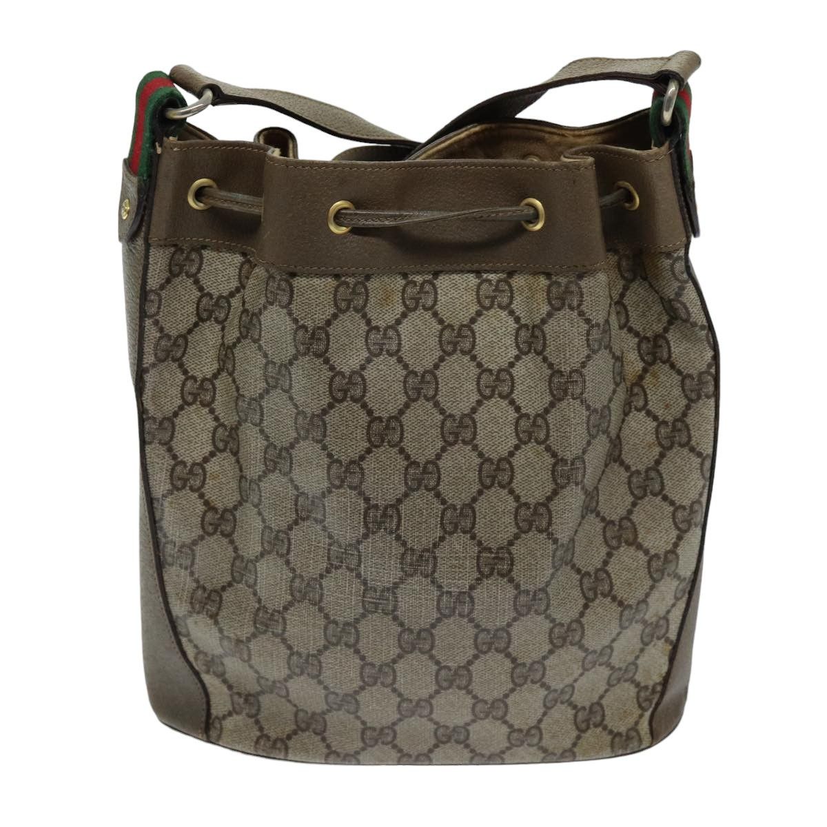 Gucci Gg Canvas Beige Canvas Shoulder Bag (Pre-Owned) Size ONE SIZE - 2 Thumbnail