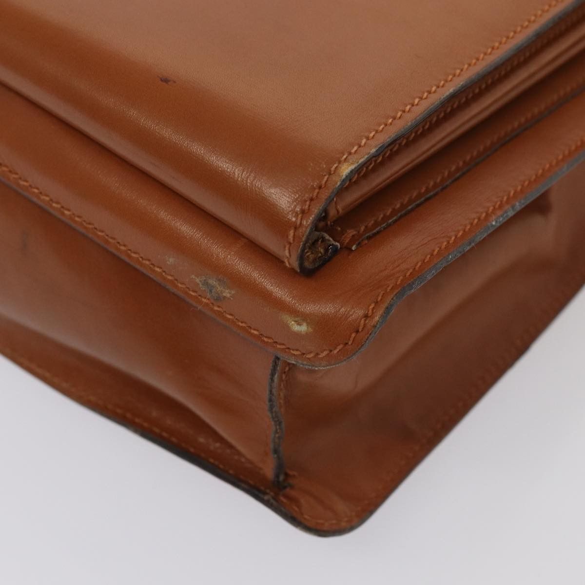 Gucci Brown Leather Briefcase Bag (Pre-Owned) Size ONE SIZE - 6 Thumbnail