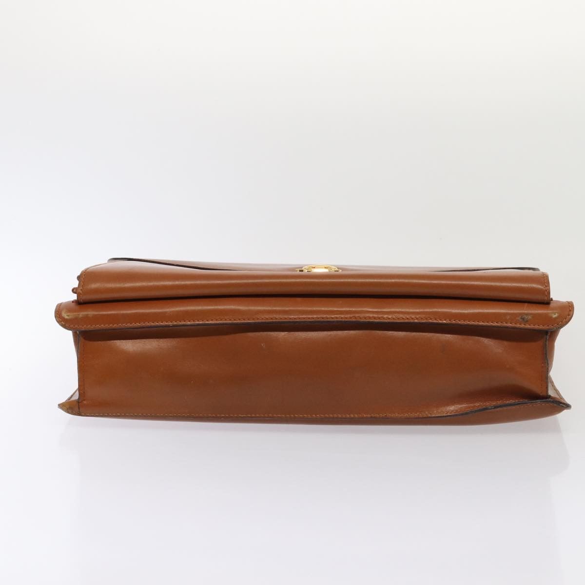 Gucci Brown Leather Briefcase Bag (Pre-Owned) Size ONE SIZE - 19 Thumbnail