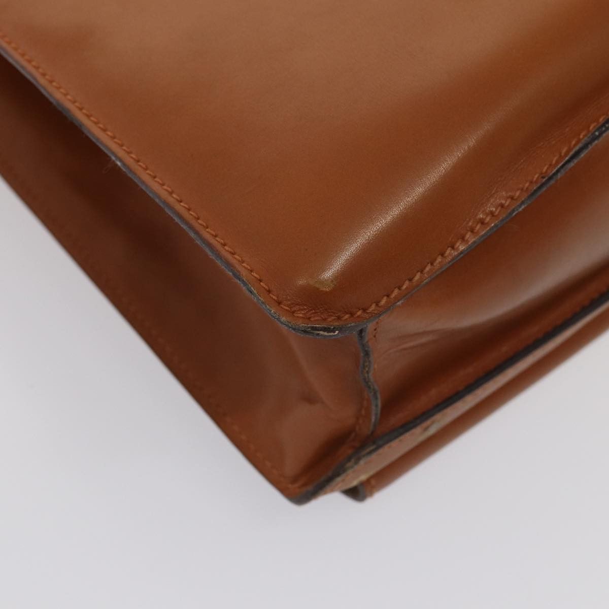 Gucci Brown Leather Briefcase Bag (Pre-Owned) Size ONE SIZE - 7 Thumbnail
