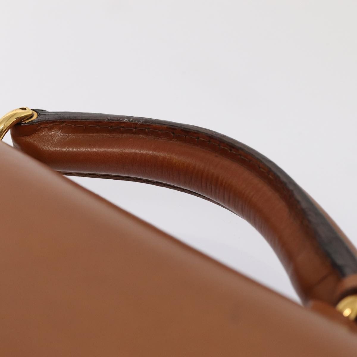 Gucci Brown Leather Briefcase Bag (Pre-Owned) Size ONE SIZE - 5 Thumbnail