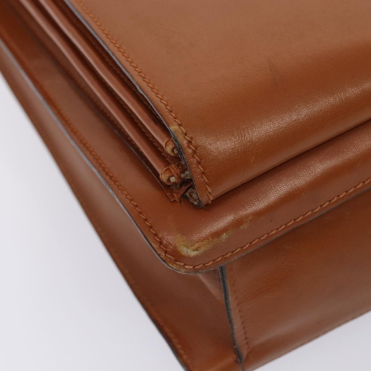 Gucci Brown Leather Briefcase Bag (Pre-Owned) Size ONE SIZE - 8 Thumbnail