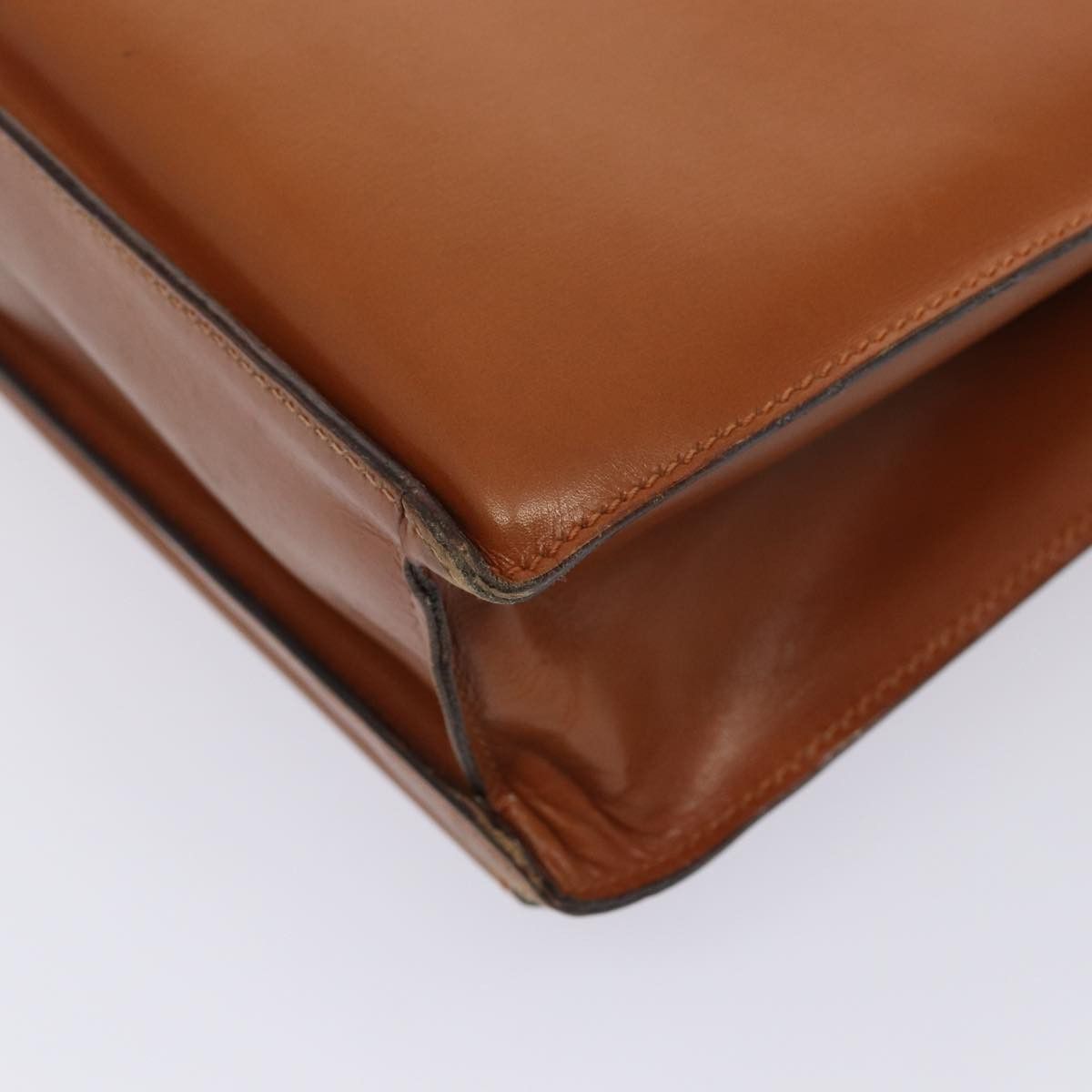 Gucci Brown Leather Briefcase Bag (Pre-Owned) Size ONE SIZE - 9 Thumbnail