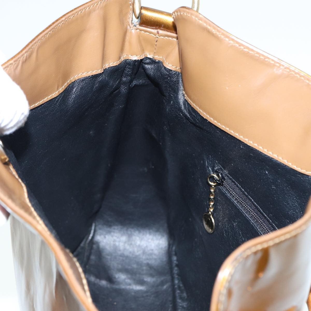 Gucci Bamboo Brown Patent Leather Handbag (Pre-Owned) Size ONE SIZE - 20 Thumbnail