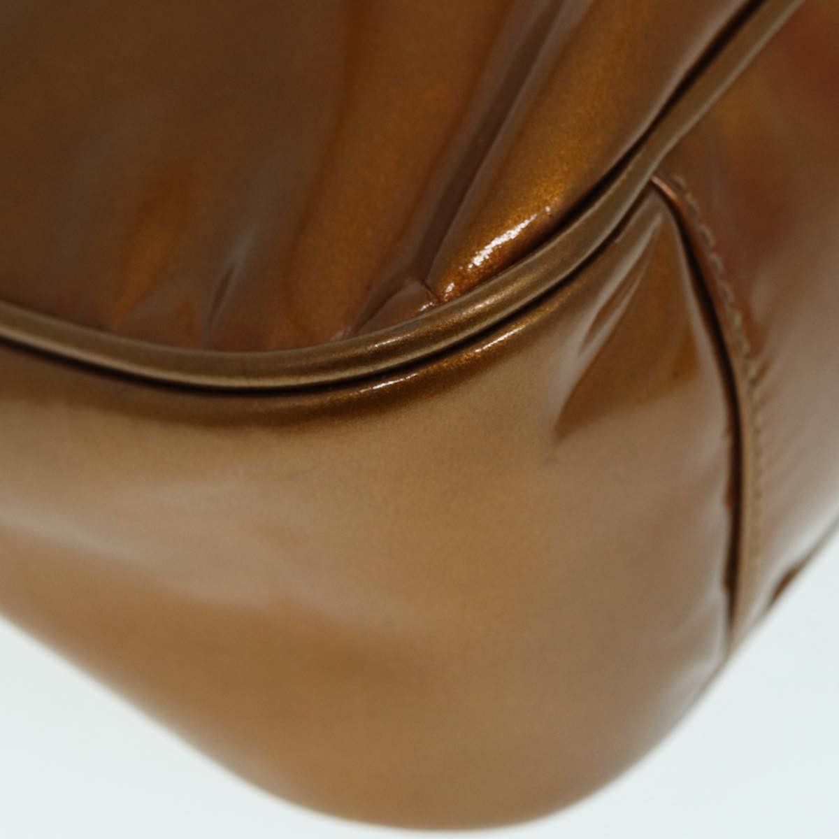 Gucci Bamboo Brown Patent Leather Handbag (Pre-Owned) Size ONE SIZE - 17 Thumbnail