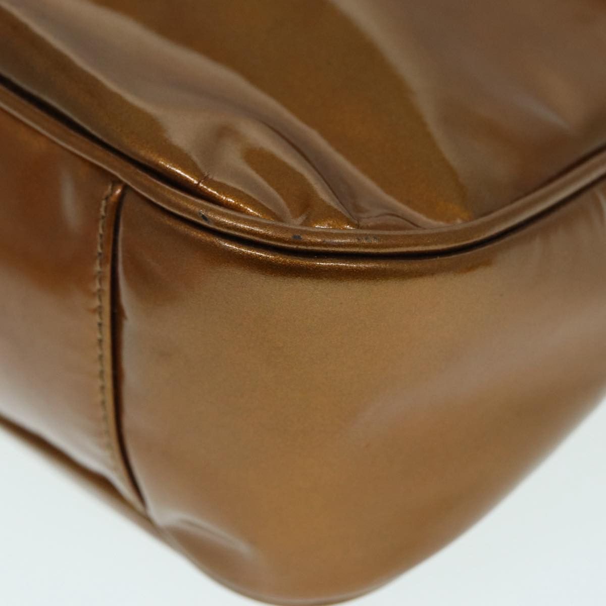 Gucci Bamboo Brown Patent Leather Handbag (Pre-Owned) Size ONE SIZE - 16 Thumbnail