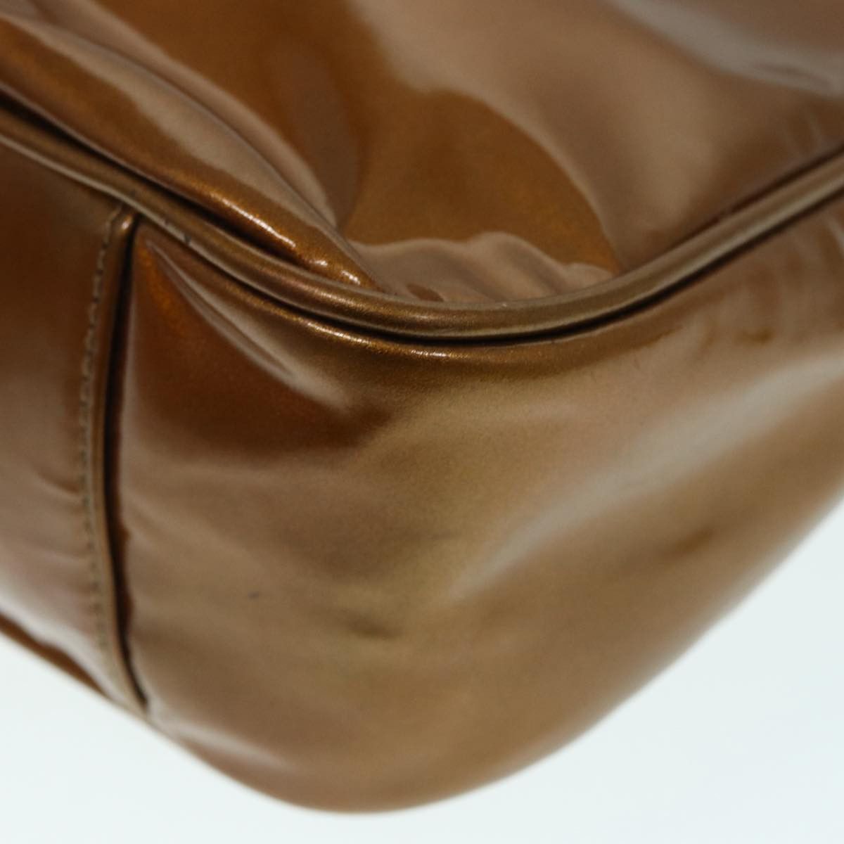 Gucci Bamboo Brown Patent Leather Handbag (Pre-Owned) Size ONE SIZE - 18 Thumbnail