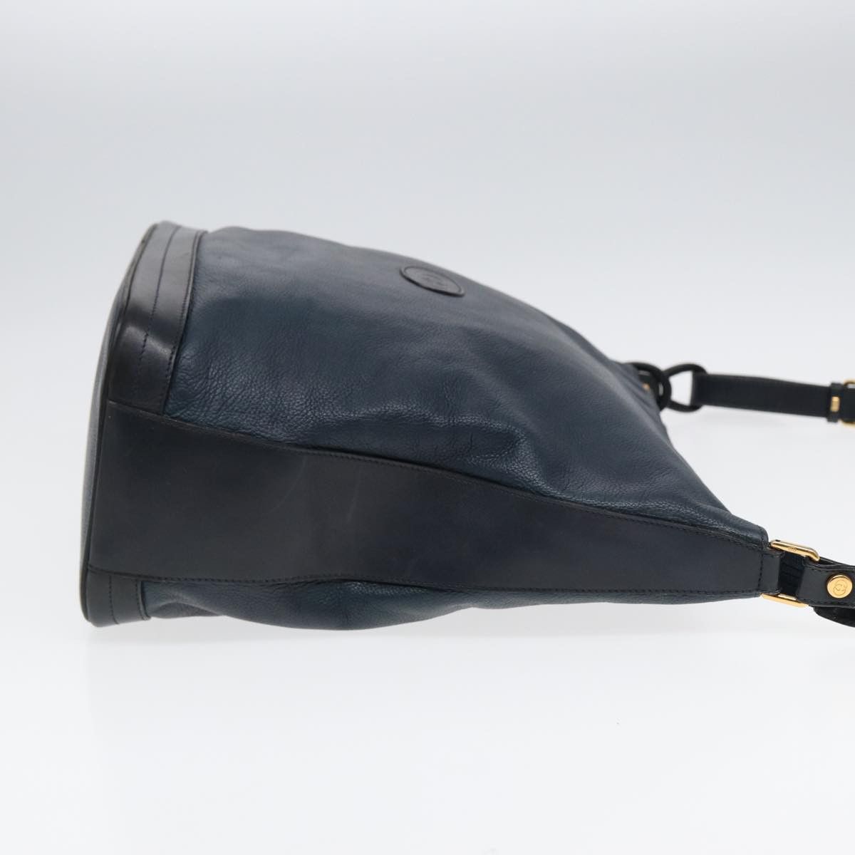 Gucci Navy Leather Shoulder Bag (Pre-Owned) Size ONE SIZE - 10 Thumbnail