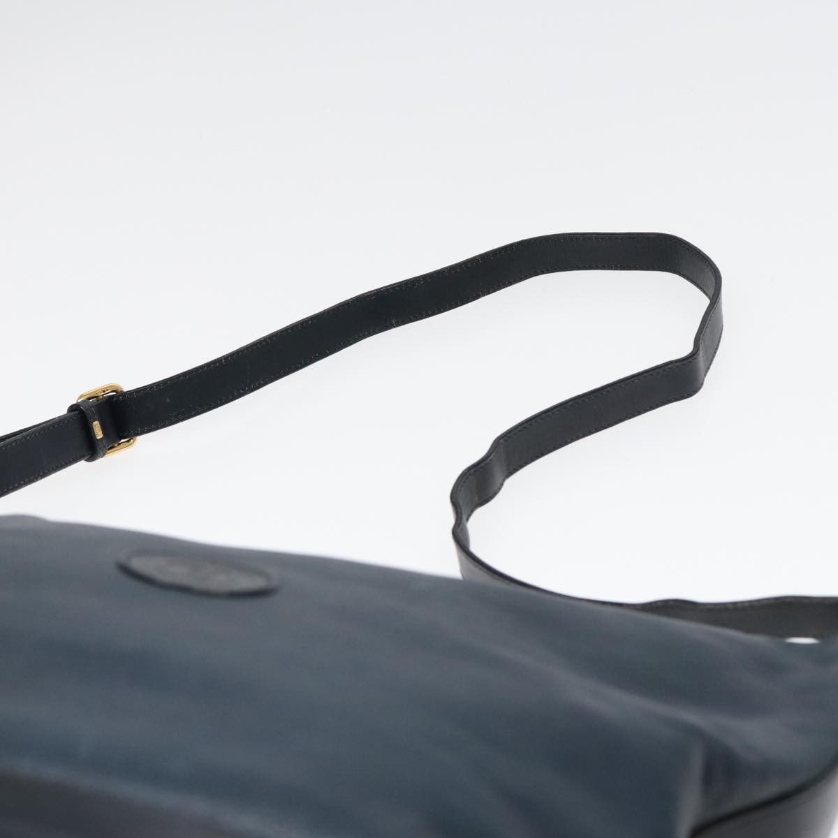 Gucci Navy Leather Shoulder Bag (Pre-Owned) Size ONE SIZE - 12 Thumbnail