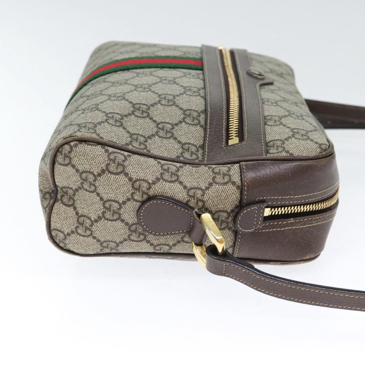Gucci Ophidia Beige Canvas Shoulder Bag (Pre-Owned) Size ONE SIZE - 3 Thumbnail